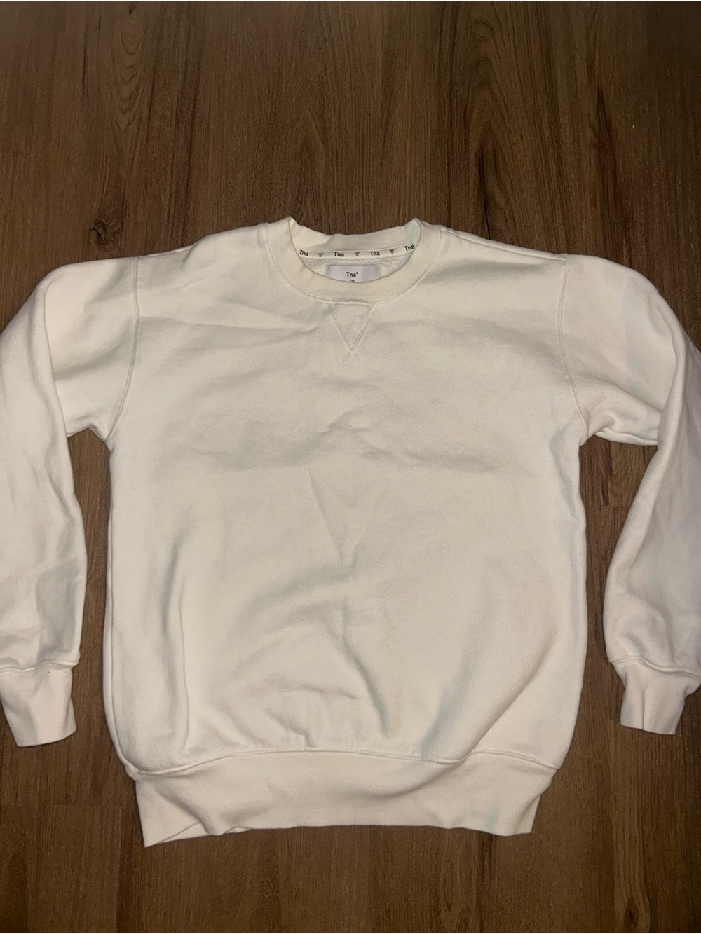 TNA Women's Crewneck Sweatshirt in White